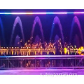 Пользовательский круглый цифровой занавес водопада со светодиодными фонарями